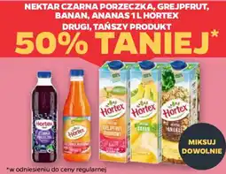 Netto Hortex Nektar czarna porzeczka, grejpfrut, banan, ananas oferta