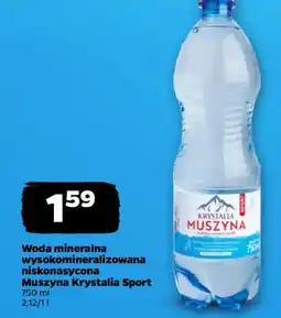Netto Krystalia Muszyna Sport Woda mineralna wysokozmineralizowana oferta