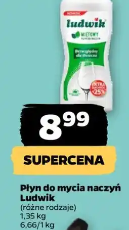 Netto Ludwik Płyn do mycia naczyń oferta