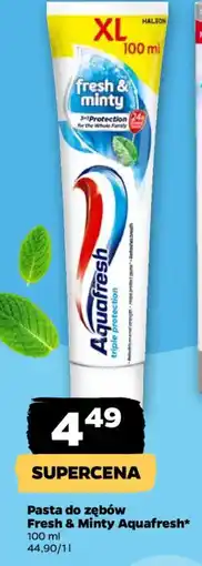 Netto Aquafresh Pasta do zębów Fresh & Minty oferta