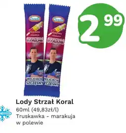 Limonka Koral Lody Strzał oferta
