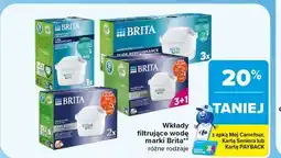 Carrefour Wkłady filtrujące wodę marki Brita oferta