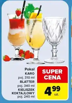 Carrefour Pokal KARO, BLATTER lub KIELISZEK KOKTAJLOWY oferta
