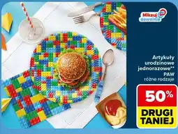 Carrefour Artykuły urodzinowe jednorazowe PAW oferta