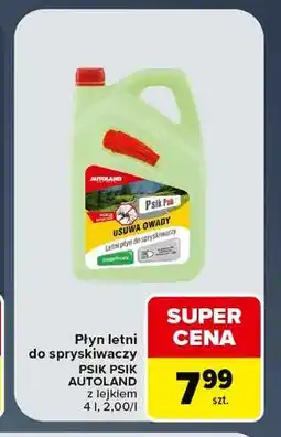 Carrefour Płyn letni do spryskiwaczy PSIK PSIK AUTOLAND z lejkiem oferta