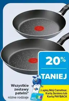 Carrefour Wszystkie zestawy patelni oferta
