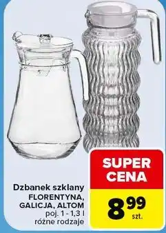 Carrefour Dzbanek szklany FLORENTYNA, GALICJA, ALTOM oferta