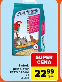 Carrefour Pet's Dream Żwirek peletkowy oferta