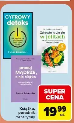 Carrefour Książka, poradnik różne tytuły oferta