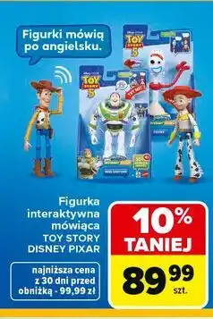 Carrefour Figurka interaktywna mówiąca TOY STORY DISNEY PIXAR oferta
