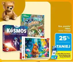 Carrefour Gra, puzzle TREFL różne rodzaje oferta