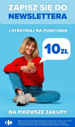 Carrefour Newsletter - informacja oferta