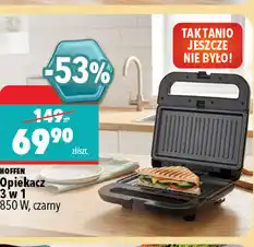 Biedronka Opiekacz 3 w 1 Hoffen oferta