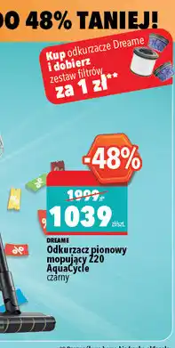 Biedronka Odkurzacz pionowy mopujący 220 AquaCycle oferta