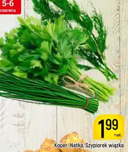 Delikatesy Piotruś Pan Koper, Natka, Szczypiorek wiązka oferta