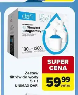Carrefour Zestaw filtrów do wody Dafi Unimax 5+1 oferta