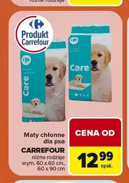 Carrefour Maty chłonne dla psa Carrefour oferta