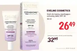 Rossmann Krem do twarzy nawilżająco-ochronny lekki Eveline Cosmetics Cerabiome SPF 50 oferta
