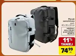 Carrefour Plecak samolotowy Semi Line 40x30x20 cm oferta