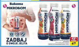 Carrefour Jogurt do picia typu greckiego Bakoma Mikrobiom pomarańcza-grejpfrut oferta