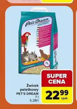 Carrefour Żwirek peletkowy Pet's Dream oferta
