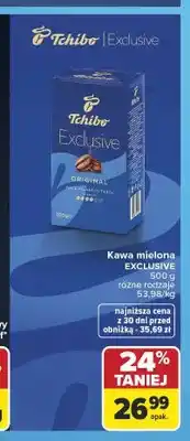 Carrefour Kawa mielona Tchibo Exclusive Original oferta