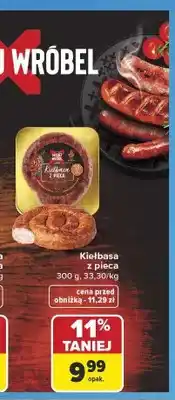 Carrefour Kiełbasa z pieca Madej Wróbel oferta