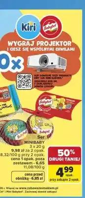 Carrefour Ser Minibaby Babybel 3-pak oferta