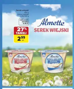 Carrefour Serek wiejski Almette delikatny z dodatkiem ricotty oferta
