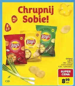 Carrefour Chipsy Lay's Paprika oferta