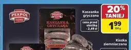Carrefour Kaszanka gryczana Pekpol oferta