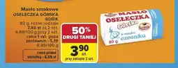 Carrefour Masło smakowe Osełeczka Górska Sobik o smaku czosnku oferta