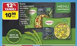 Carrefour Danie ze szparagami mrożone Hortex Makaron na patelnię ze szparagami oferta