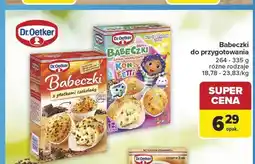 Carrefour Babeczki do przygotowania Dr. Oetker oferta