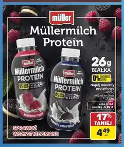 Carrefour Napój mleczny proteinowy Müllermilch Protein oferta