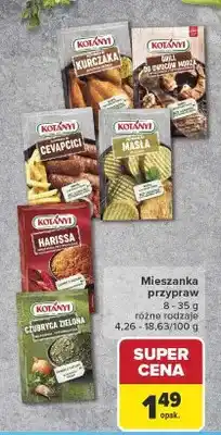 Carrefour Mieszanka przypraw Kotányi Kurczaka oferta
