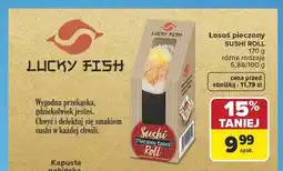 Carrefour Sushi Roll z łososiem pieczonym Lucky Fish oferta