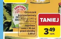 Carrefour Groszek konserwowy Dawtona oferta