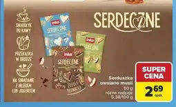 Carrefour Serduszka owsiane musli Inka Serdeczne oferta