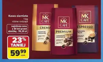 Carrefour Kawa ziarnista MK Café Crema oferta