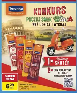 Carrefour Salami snack klasyczne Tarczyński oferta