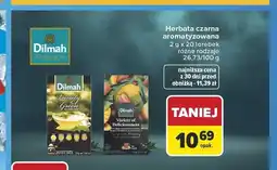 Carrefour Herbata czarna aromatyzowana Dilmah 20-pak oferta