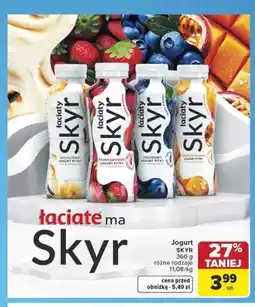 Carrefour Jogurt pitny Skyr Łaciate waniliowy oferta