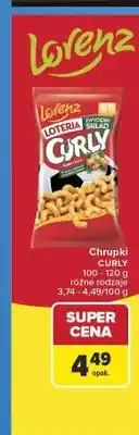 Carrefour Chrupki Curly Lorenz oferta