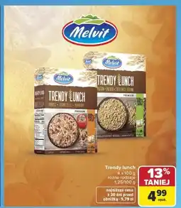 Carrefour Trendy Lunch Melvit Orkisz Vermicelli Pomidory 4-pak oferta