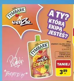 Carrefour Mus Tymbark Genzie Energy oferta