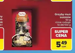 Carrefour Grzyby mun suszone TaoTao oferta