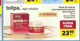 Carrefour Krem do twarzy przeciwzmarszczkowy Tołpa Age Vitality oferta