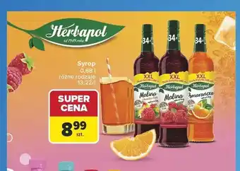 Carrefour Syrop Herbapol Malina oferta