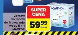 Carrefour Zestaw wkładów do filtrowania wody Aquaphor Maxfor 6-pak oferta